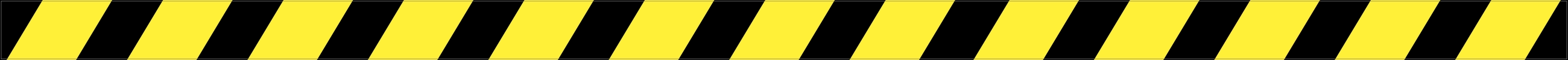 Markering sticker zwart geel