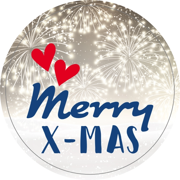 Merry X-mas sticker