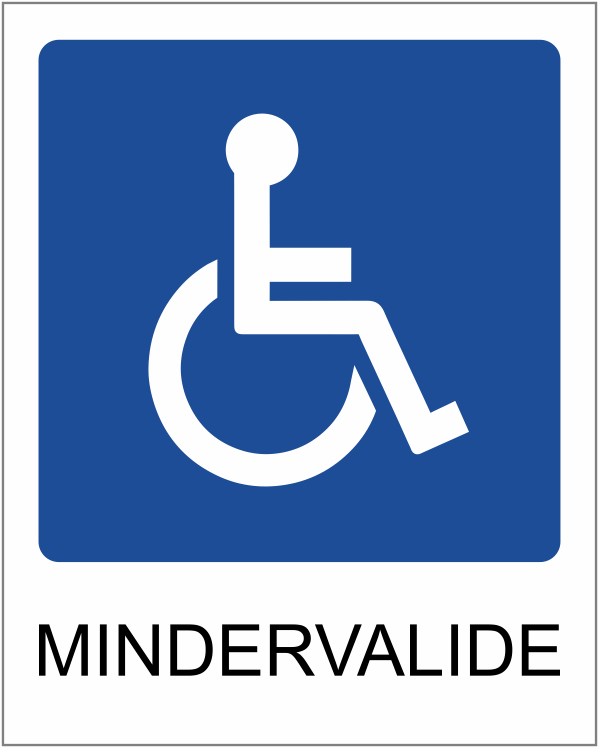 Parkeerbord Mindervalide