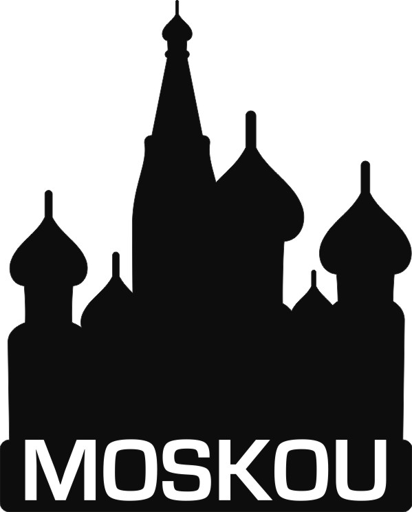 Moskou sticker