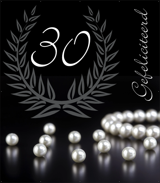 Parel jubileum Spandoek