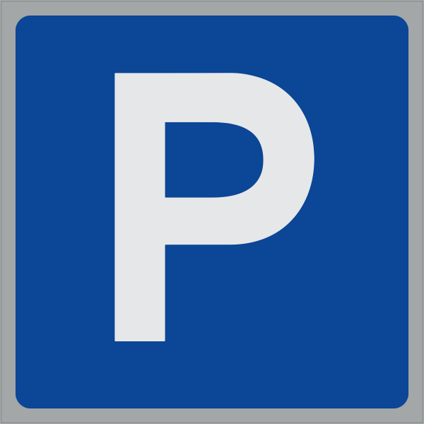 Parkeerplek tegel