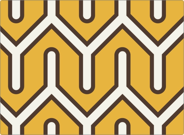 Patroon Geometrisch laptop sticker 17 inch