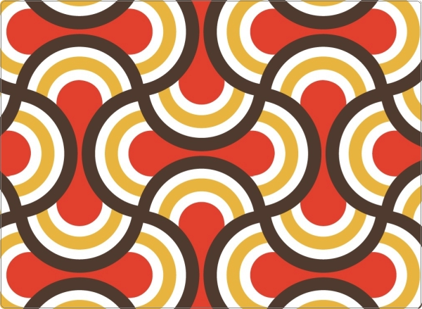 Patroon Nostalgie laptop Sticker 17 inch