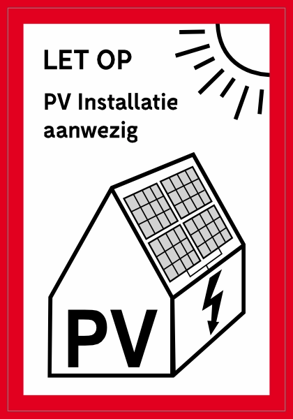 PV Installatie aanwezig