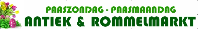 Rommelmarkt spandoek