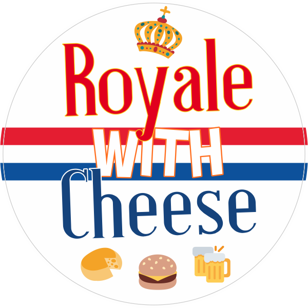 royale with cheese sticker