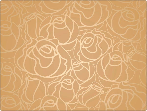 Rozen patroon laptop sticker 15 inch