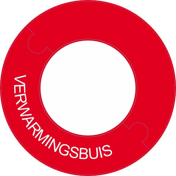 Rozet DN65 (138 x 78) Verwarmingsbuis