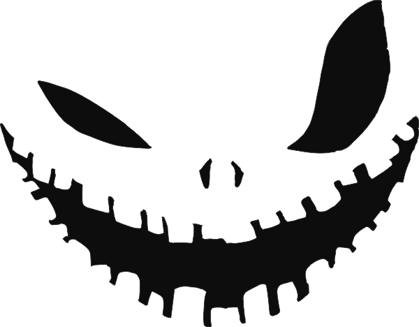 Scary Face sticker