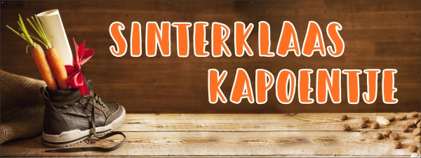 Sinterklaas kapoentje Spandoek