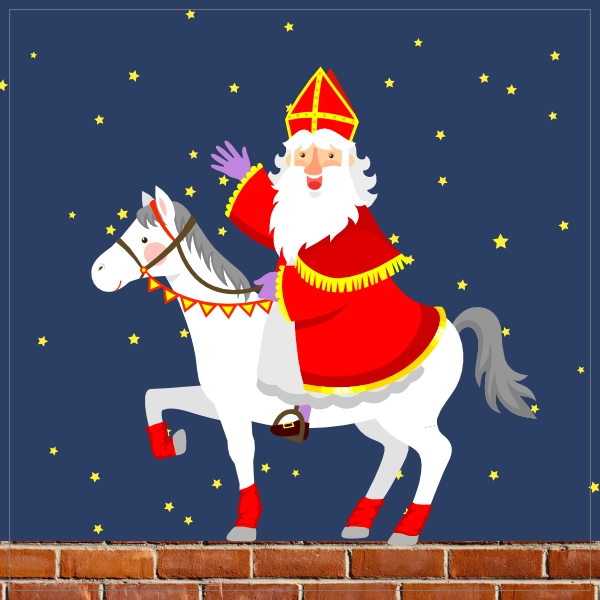 Sinterklaas sticker