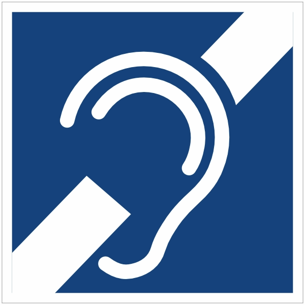 Slechthorend sticker