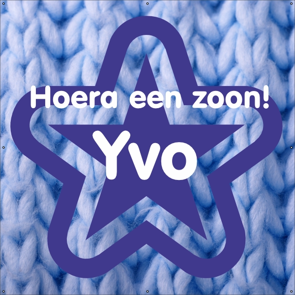 Spandoek Hoera een zoon
