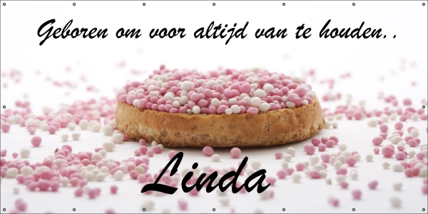 Spandoek Muisjes Roze