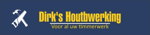 Spandoek reclame houtbewerking