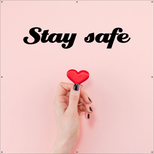Stay safe spandoek