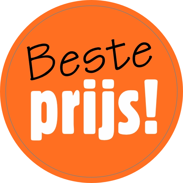 Beste prijs sticker