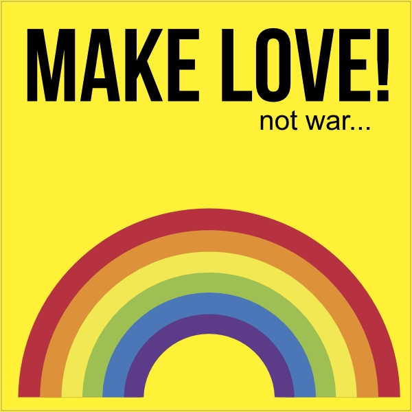 Stoeptegel make love not war