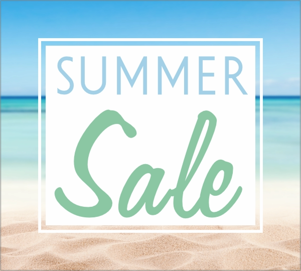 Summer Sale Strandsticker