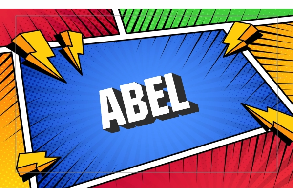 Superheld strip naam aanpasbaar