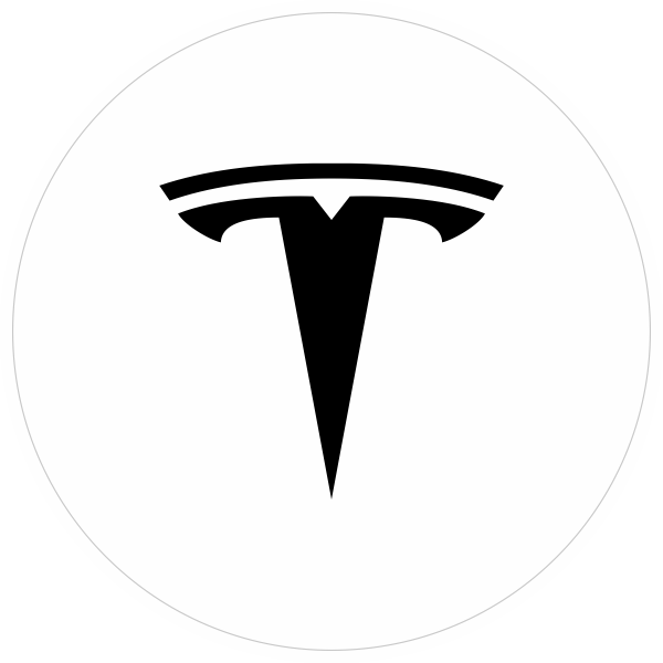 Tesla logo naafdop
