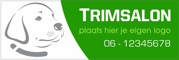 Trimsalon bumpersticker