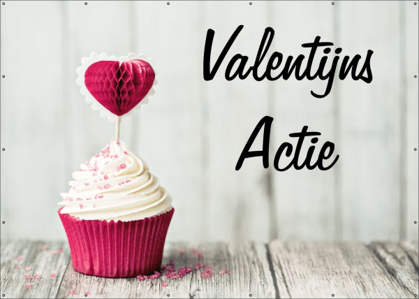 Valentijns Actie Spandoek