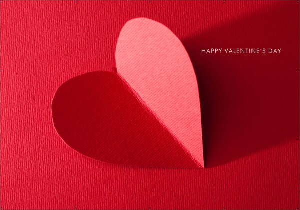 Valentines Day Red Spandoek