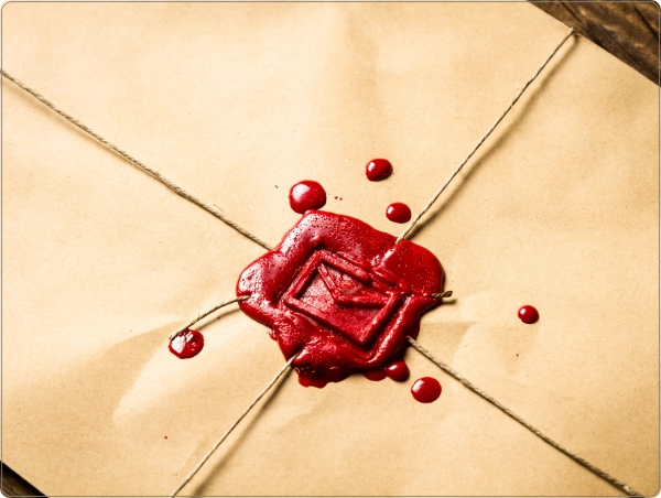 Verzegeld Laptop Sticker 15 inch