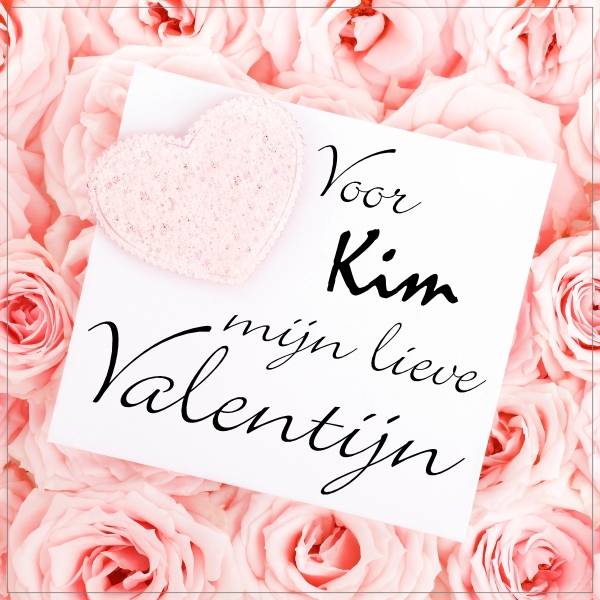 Voor Mijn Lieve Valentijn sticker
