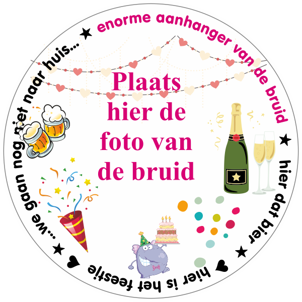 Vrijgezellen feest bruid