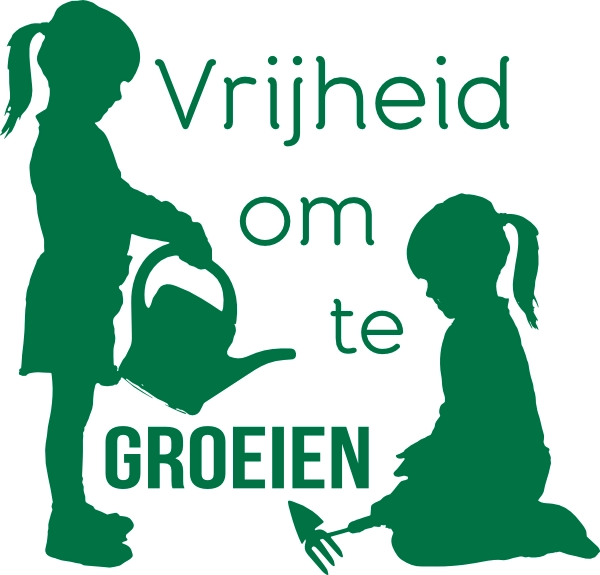 Vrijheid om te groeien muursticker