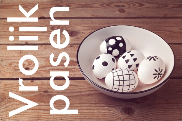 Vrolijk Pasen Hip Spandoek