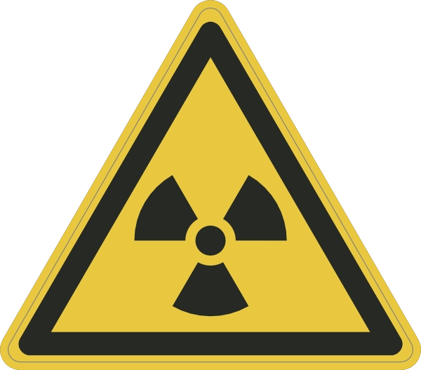 W003 Radioactieve stoffen sticker