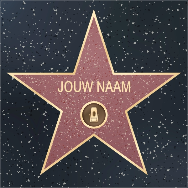 Walk of Fame radio tegel