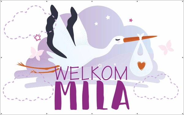 Welkom geboorte meisje