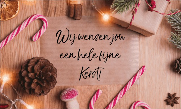 Verslaafde zelf Justitie Wij wensen jou een hele fijne kerst | 123spandoek.nl
