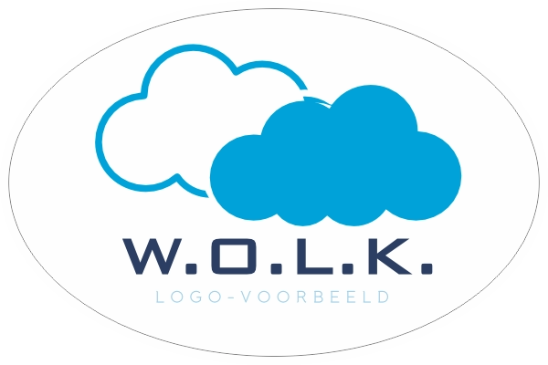 Wolk sticker