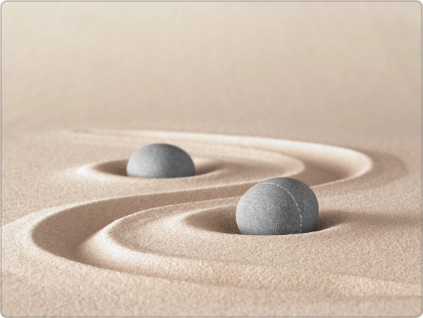 Zen zand laptop sticker 15 inch