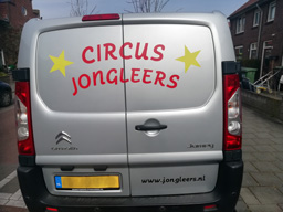 Circus Jongleers plakletters