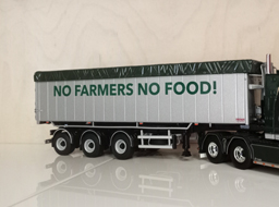 No farmers no food modeltruck