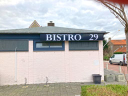 Restaurant Bistro gevelsticker