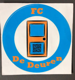 FC de Deuren sticker