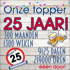 25 jaar maanden weken dagen