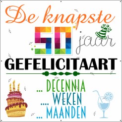 50 jaar gefelicitaart