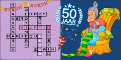 50 jaar kruiswoordpuzzel