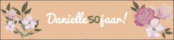 50 jaar met bloemen