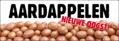 Aardappelen Te Koop Spandoek