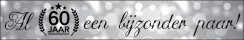 Al 60 jaar een bijzonder paar